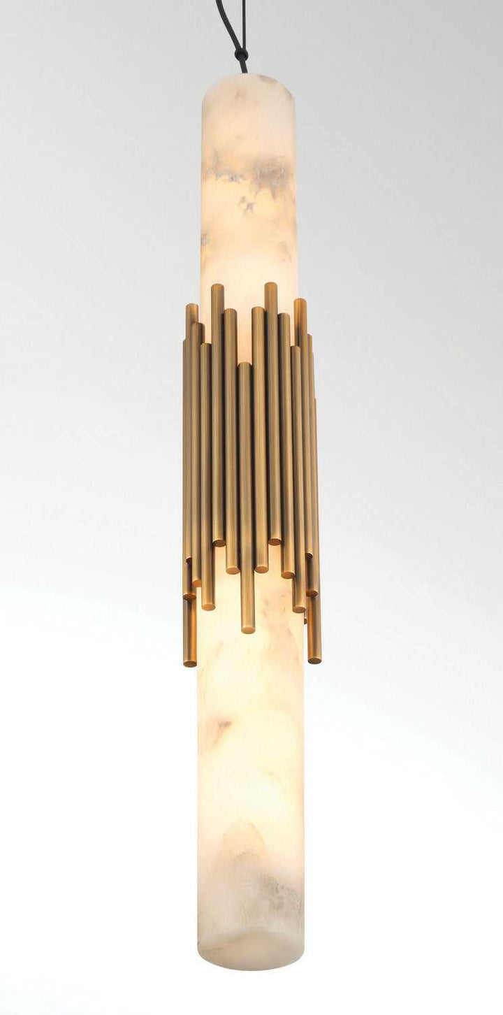 Venna LED Pendant in Antique Brass Eurofase Canada
