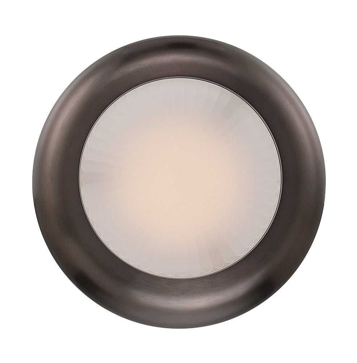 Macey LED Semi-Flush Mount in Harlow Bronze Eurofase Canada