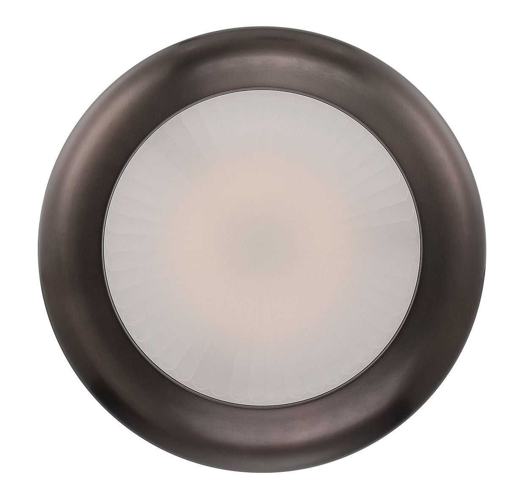 Macey LED Semi-Flush Mount in Harlow Bronze Eurofase Canada