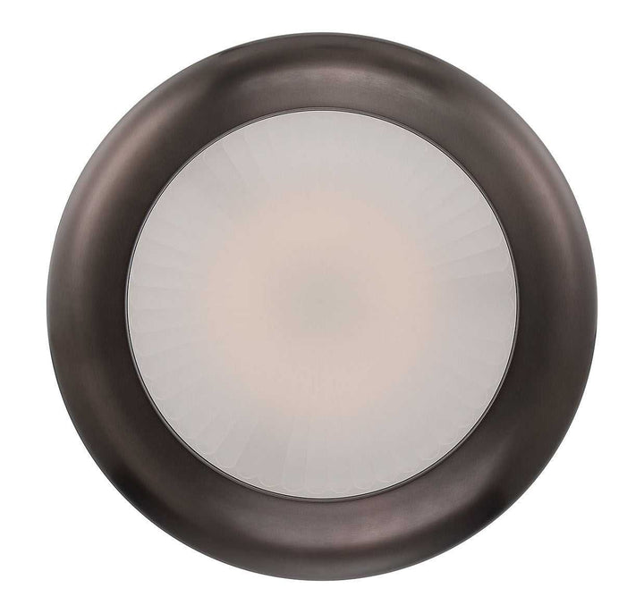 Macey LED Semi-Flush Mount in Harlow Bronze Eurofase Canada