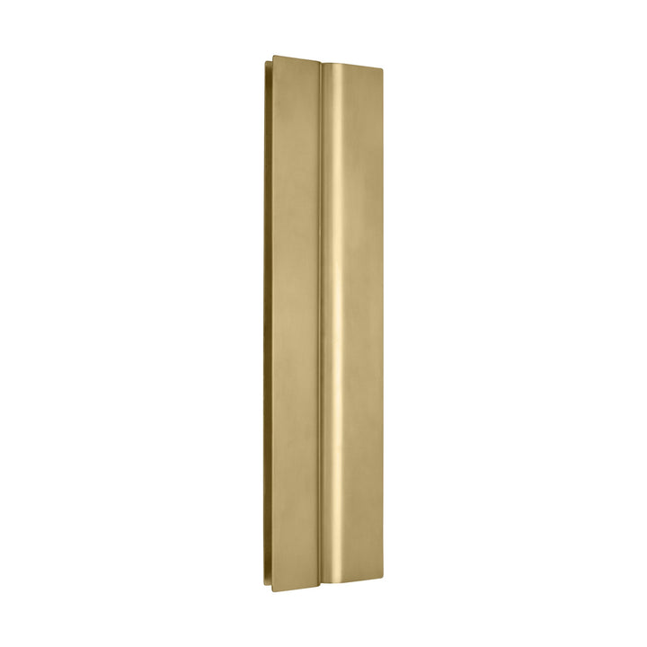 Cloak LED Vanity in Hand-Rubbed Antique Brass Visual Comfort Modern