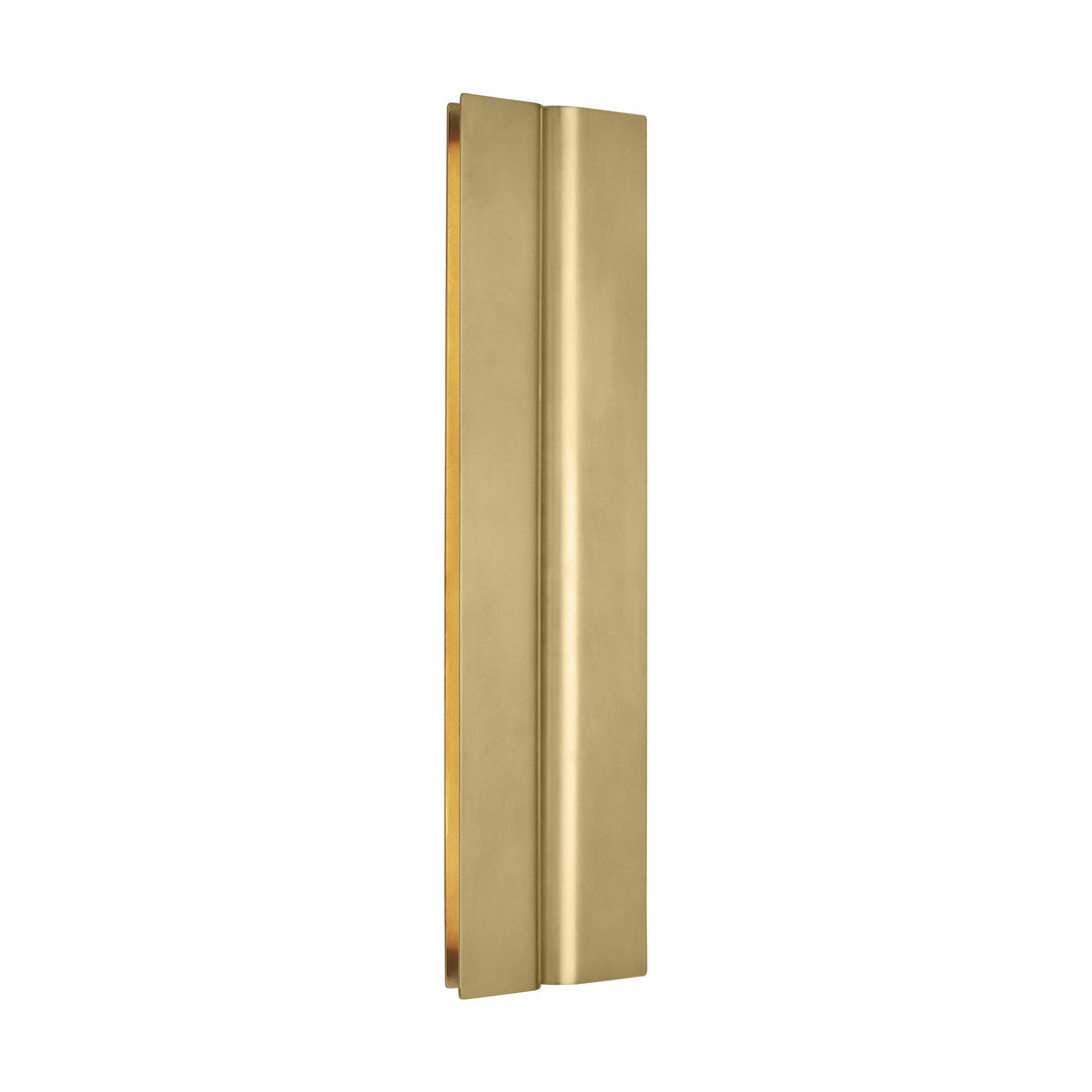 Cloak LED Vanity in Hand-Rubbed Antique Brass Visual Comfort Modern