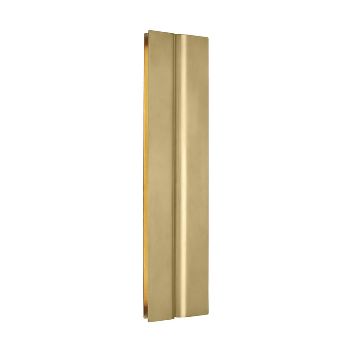 Cloak LED Vanity in Hand-Rubbed Antique Brass Visual Comfort Modern