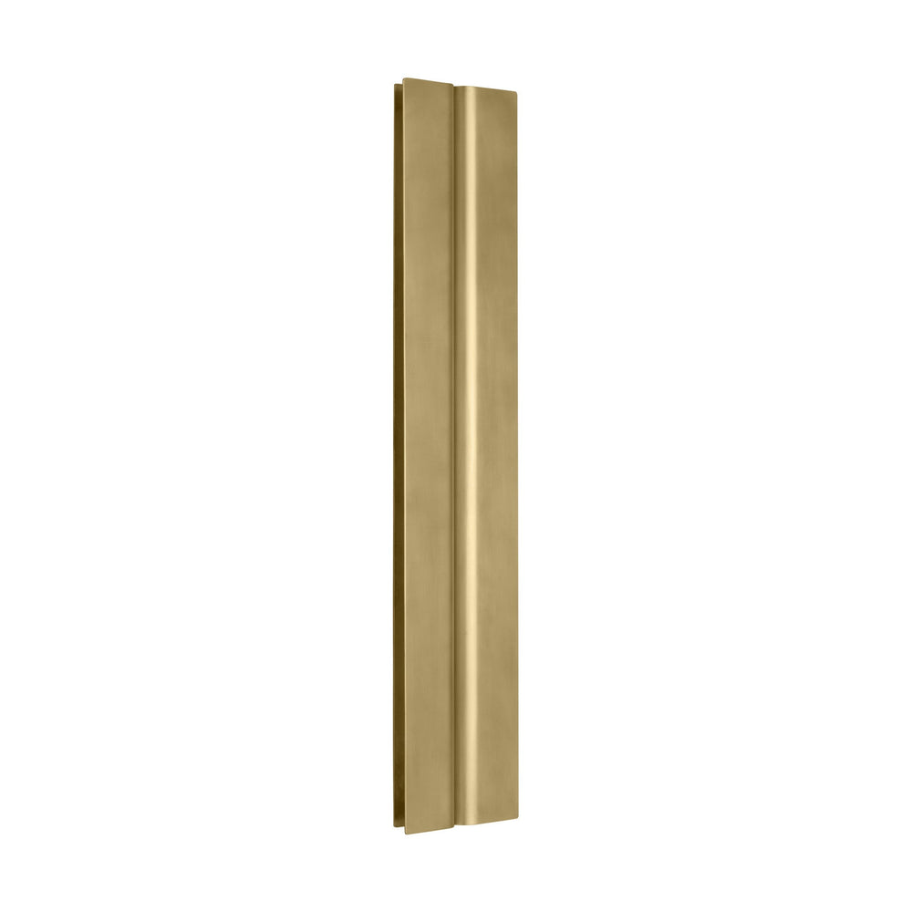 Cloak LED Vanity in Hand-Rubbed Antique Brass Visual Comfort Modern