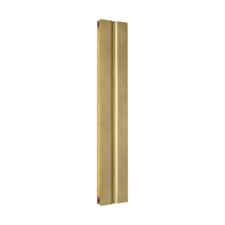 Cloak LED Vanity in Hand-Rubbed Antique Brass Visual Comfort Modern