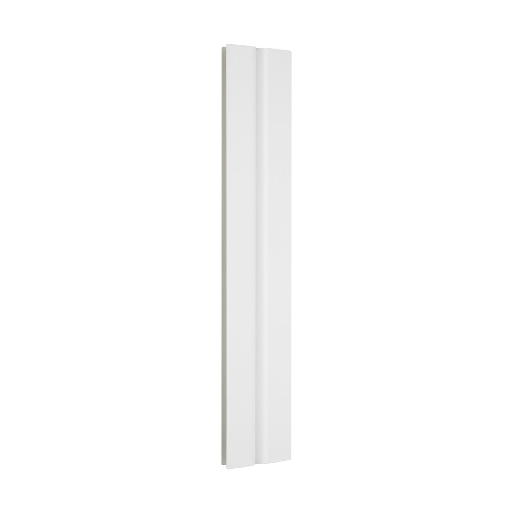 Cloak LED Vanity in Matte White Visual Comfort Modern