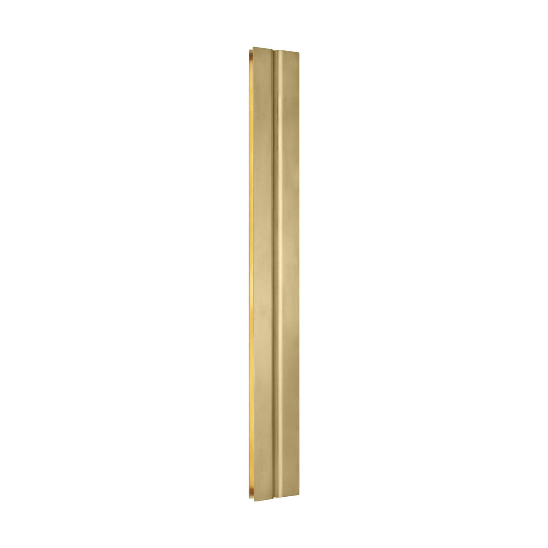Cloak LED Vanity in Hand-Rubbed Antique Brass Visual Comfort Modern