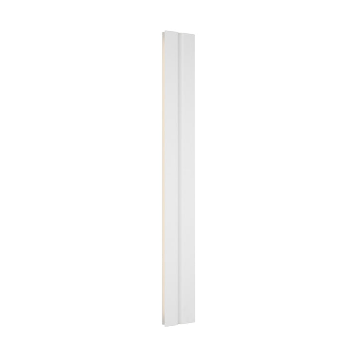 Cloak LED Vanity in Matte White Visual Comfort Modern