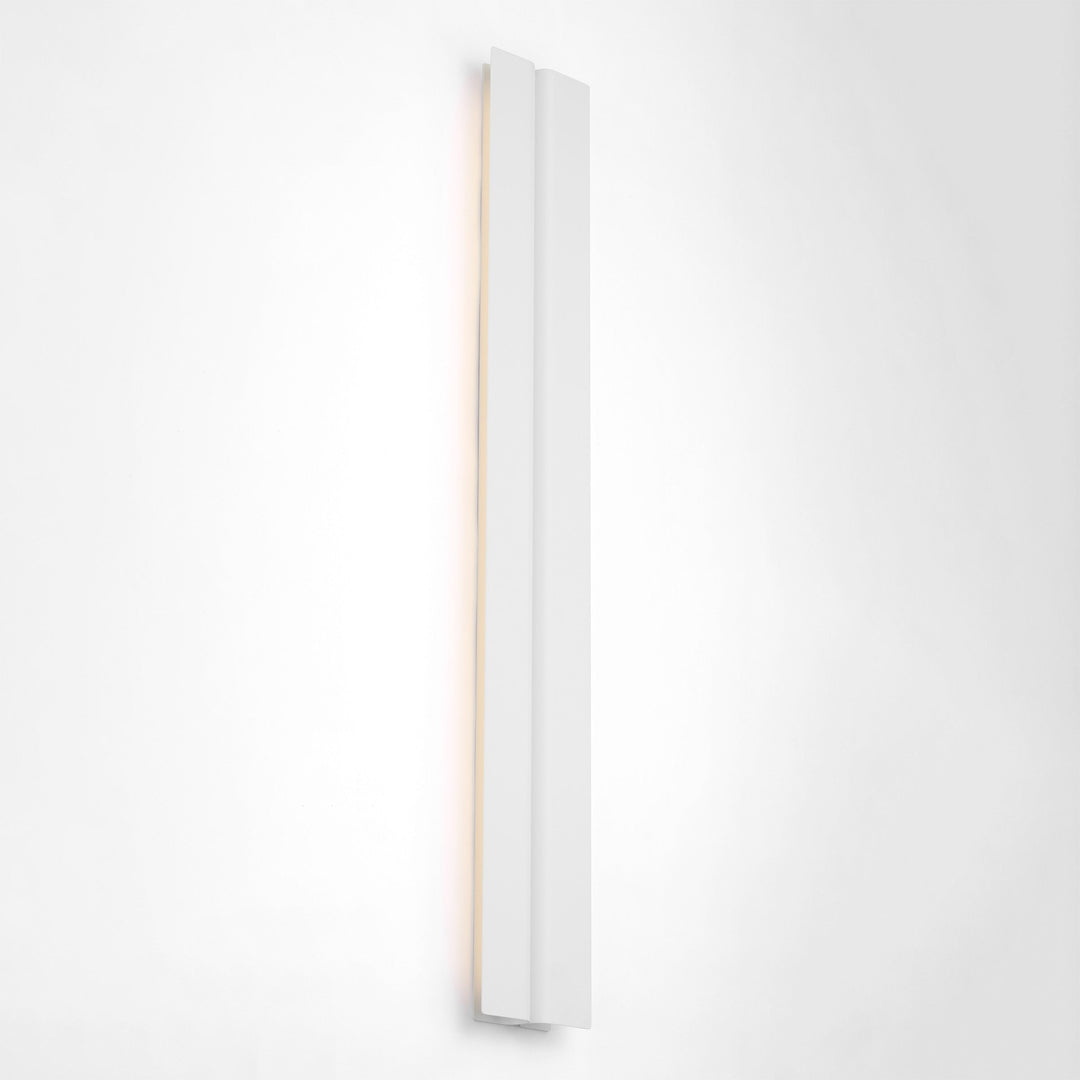 Cloak LED Vanity in Matte White Visual Comfort Modern