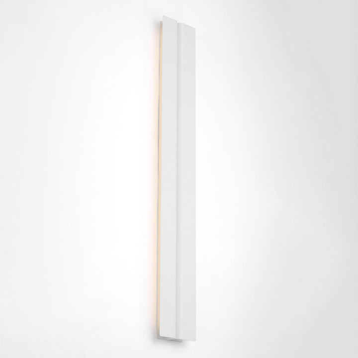 Cloak LED Vanity in Matte White Visual Comfort Modern