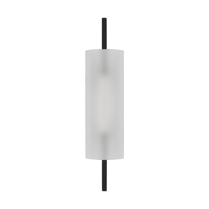 Trace LED Wall Sconce in Nightshade Black Visual Comfort Modern