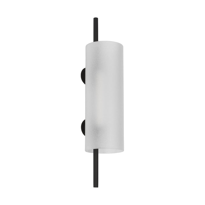 Trace LED Wall Sconce in Nightshade Black Visual Comfort Modern
