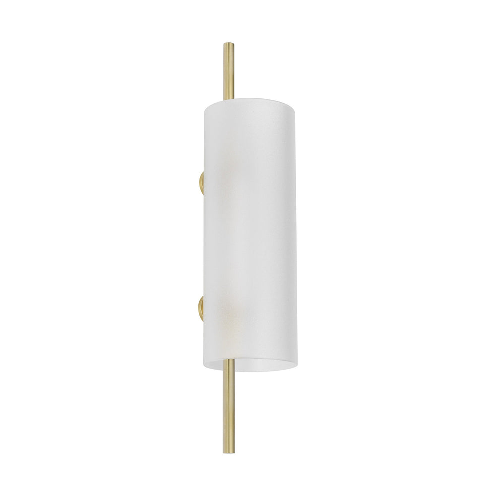 Trace LED Wall Sconce in Hand-Rubbed Antique Brass Visual Comfort Modern