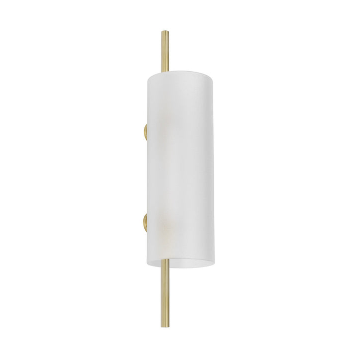 Trace LED Wall Sconce in Hand-Rubbed Antique Brass Visual Comfort Modern