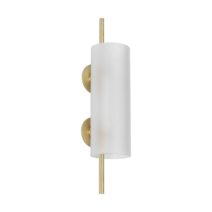Trace LED Wall Sconce in Hand-Rubbed Antique Brass Visual Comfort Modern
