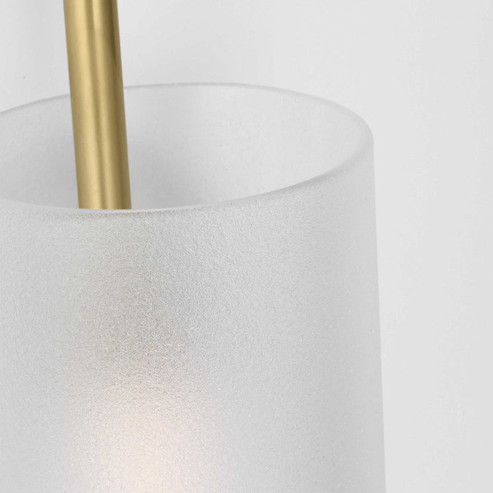 Trace LED Wall Sconce in Hand-Rubbed Antique Brass Visual Comfort Modern
