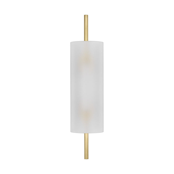 Trace LED Wall Sconce in Hand-Rubbed Antique Brass Visual Comfort Modern