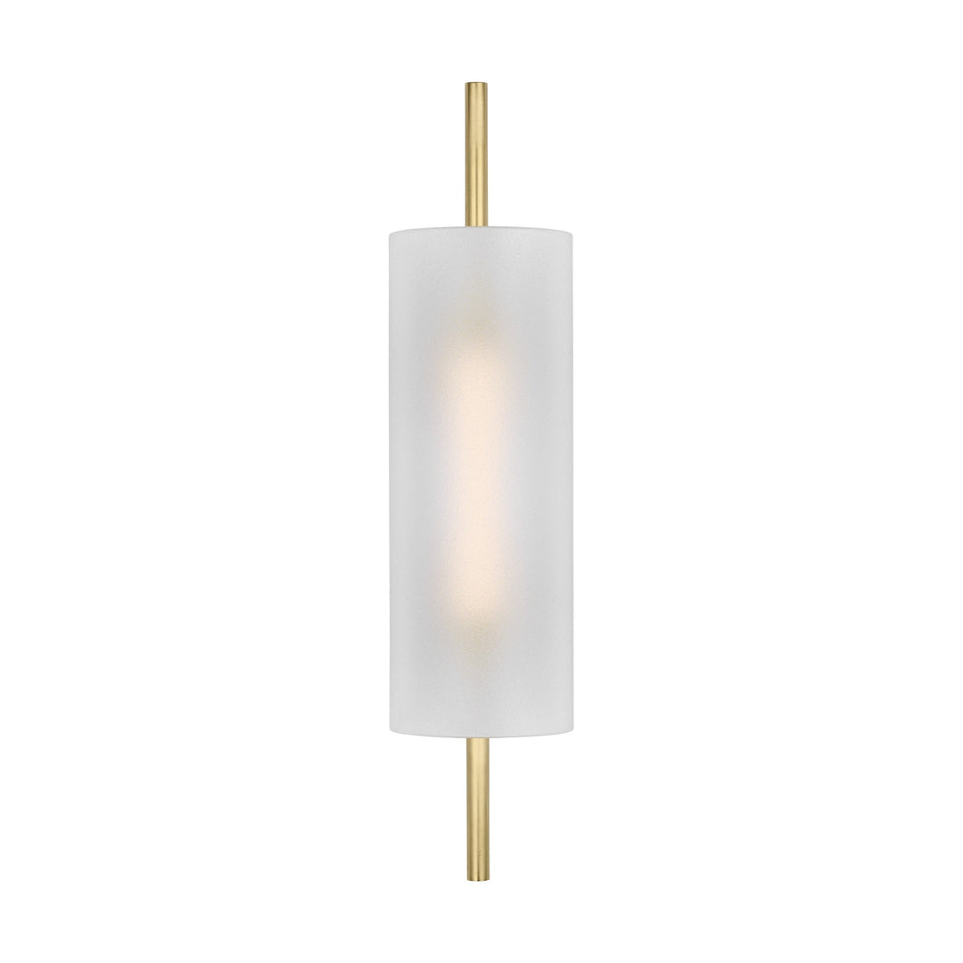 Trace LED Wall Sconce in Hand-Rubbed Antique Brass Visual Comfort Modern