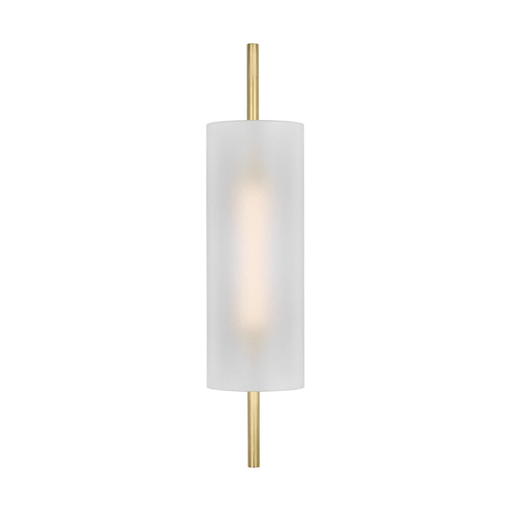 Trace LED Wall Sconce in Hand-Rubbed Antique Brass Visual Comfort Modern