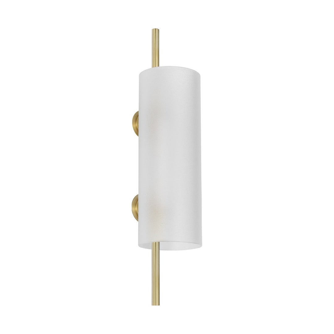 Trace LED Wall Sconce in Hand-Rubbed Antique Brass Visual Comfort Modern