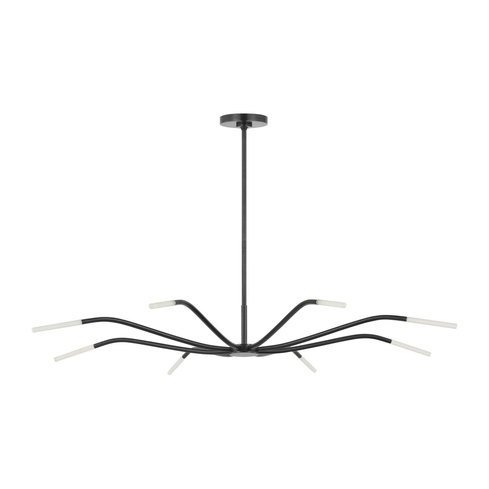 Lajos LED Chandelier in Bronze Visual Comfort Modern