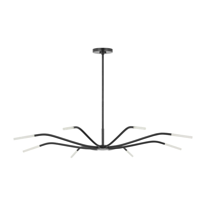 Lajos LED Chandelier in Bronze Visual Comfort Modern
