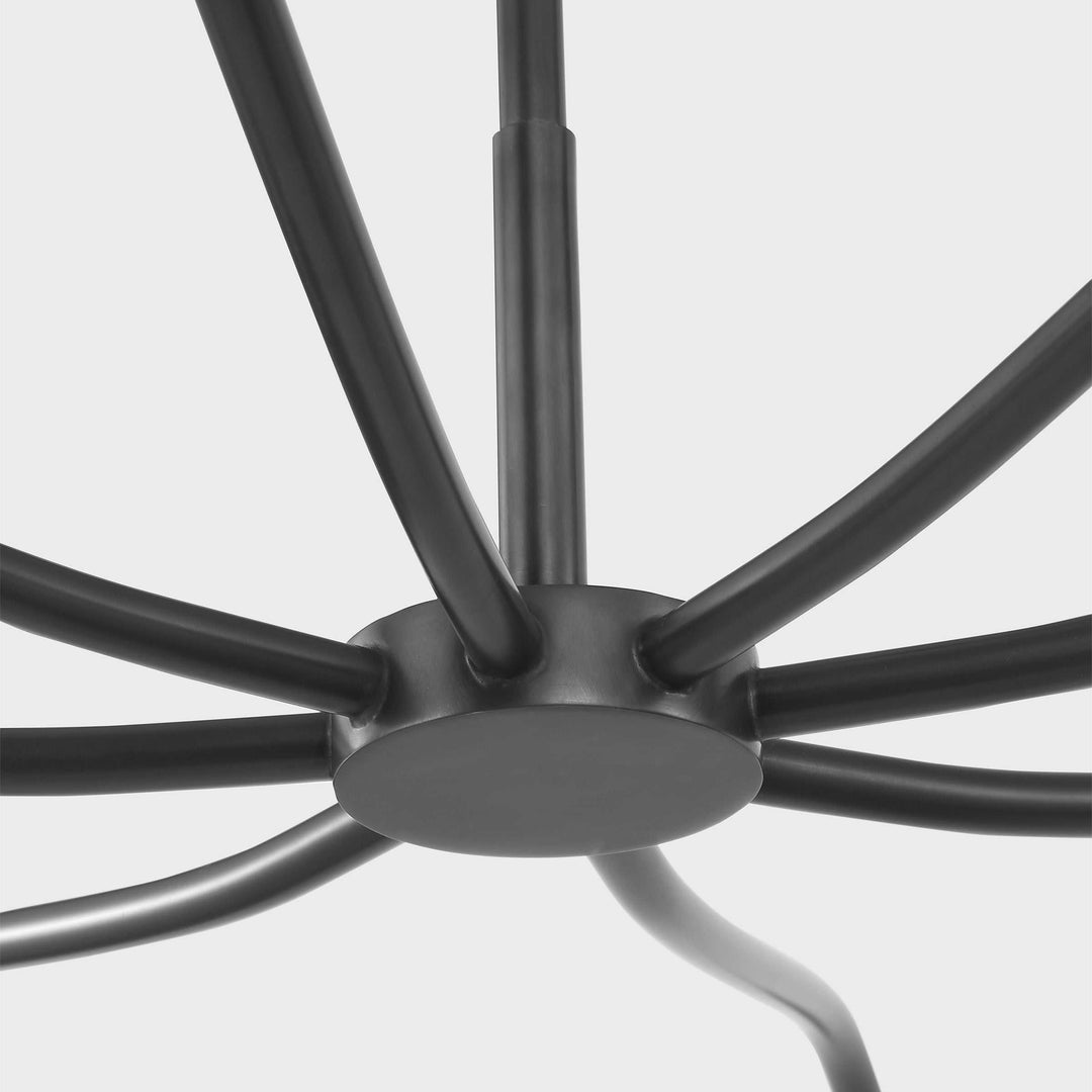 Lajos LED Chandelier in Bronze Visual Comfort Modern