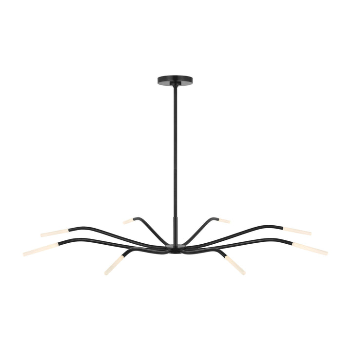 Lajos LED Chandelier in Bronze Visual Comfort Modern