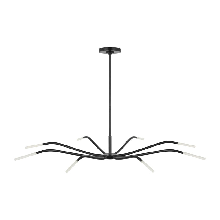 Lajos LED Chandelier in Bronze Visual Comfort Modern