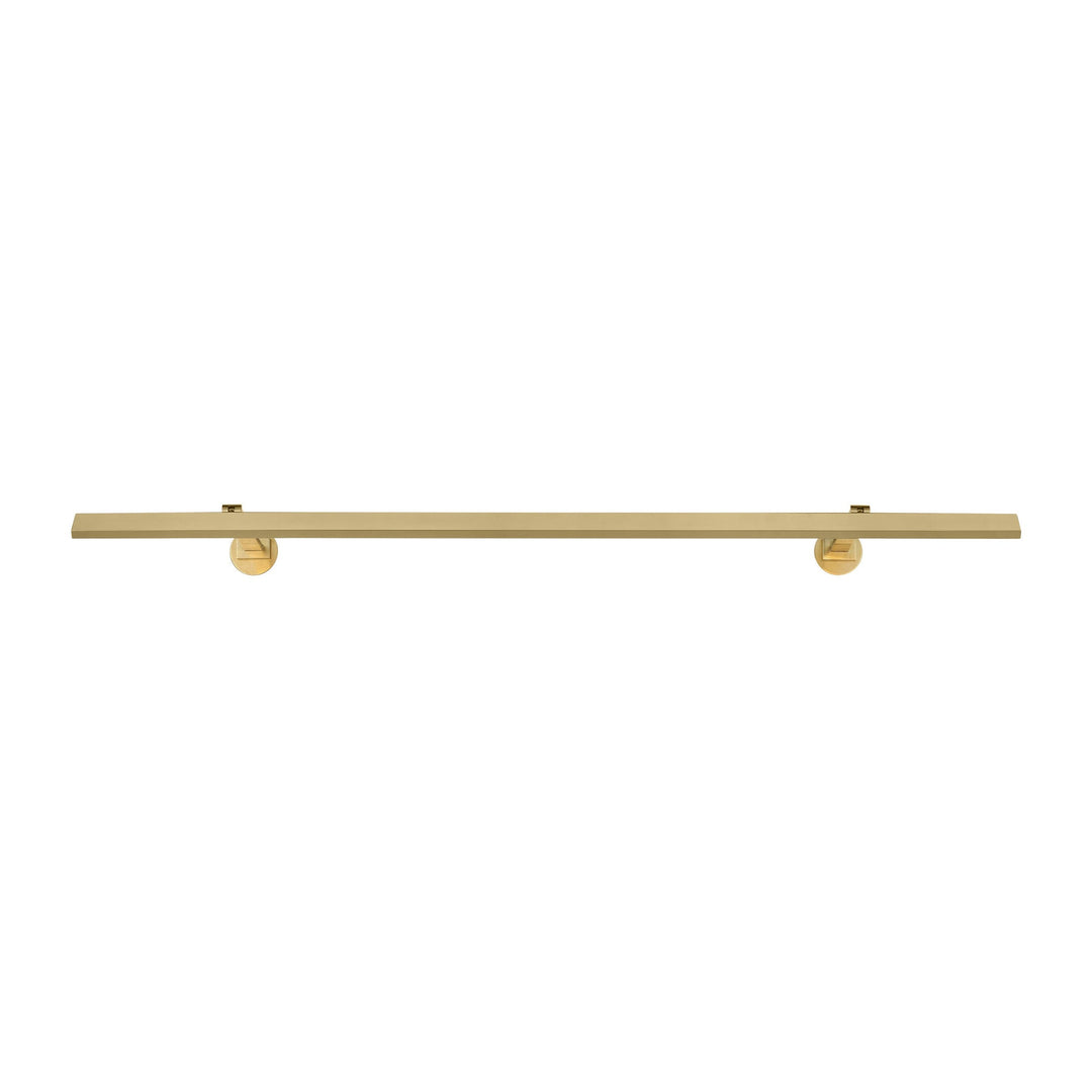 Botto LED Picture Light in Hand-Rubbed Antique Brass Visual Comfort Modern