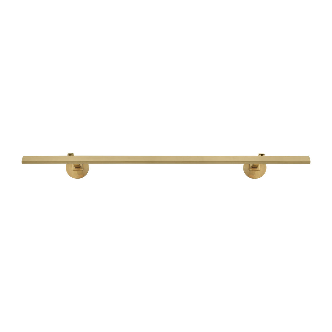 Botto LED Picture Light in Hand-Rubbed Antique Brass Visual Comfort Modern