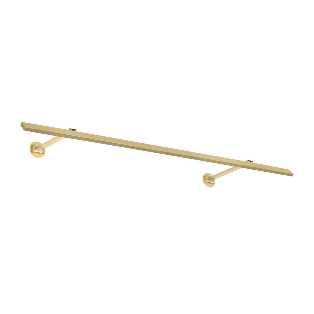 Botto LED Picture Light in Hand-Rubbed Antique Brass Visual Comfort Modern