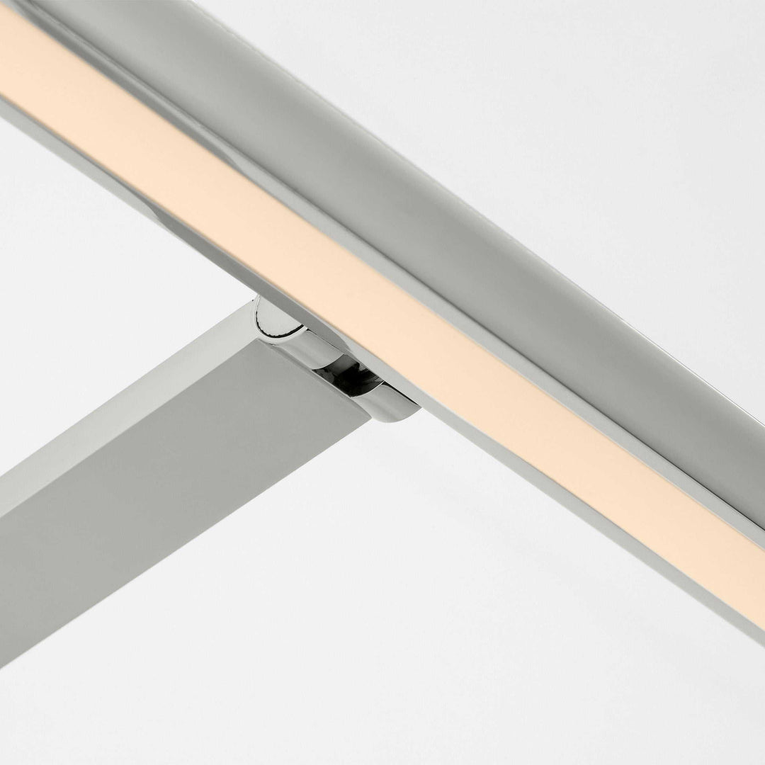 Botto LED Picture Light in Polished Nickel Visual Comfort Modern