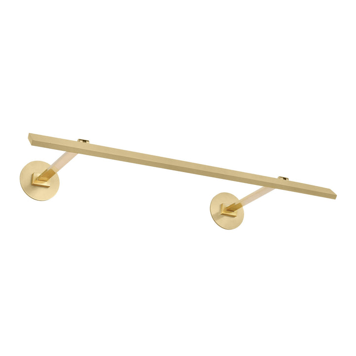 Botto LED Picture Light in Hand-Rubbed Antique Brass Visual Comfort Modern