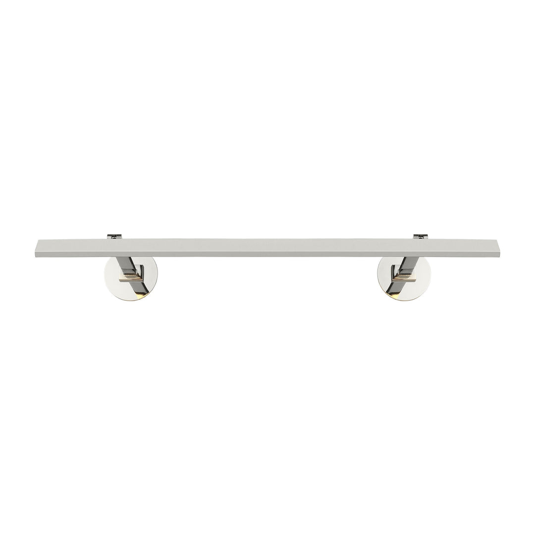 Botto LED Picture Light in Polished Nickel Visual Comfort Modern