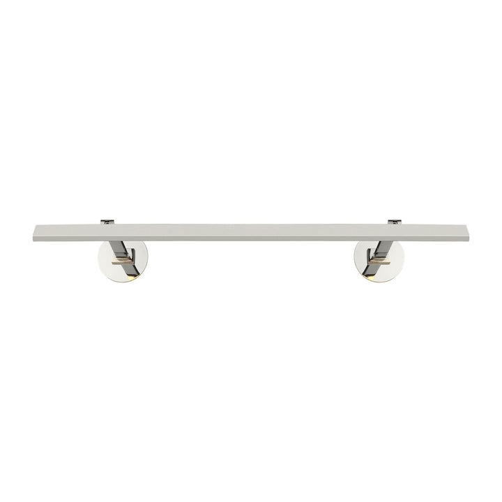 Botto LED Picture Light in Polished Nickel Visual Comfort Modern