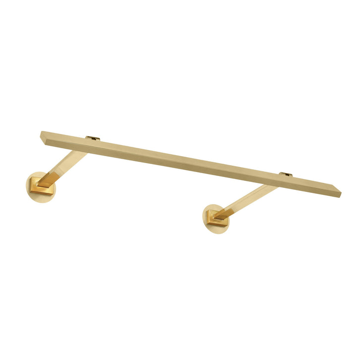 Botto LED Picture Light in Hand-Rubbed Antique Brass Visual Comfort Modern