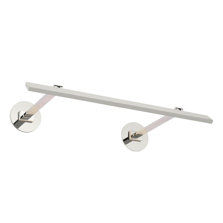 Botto LED Picture Light in Polished Nickel Visual Comfort Modern