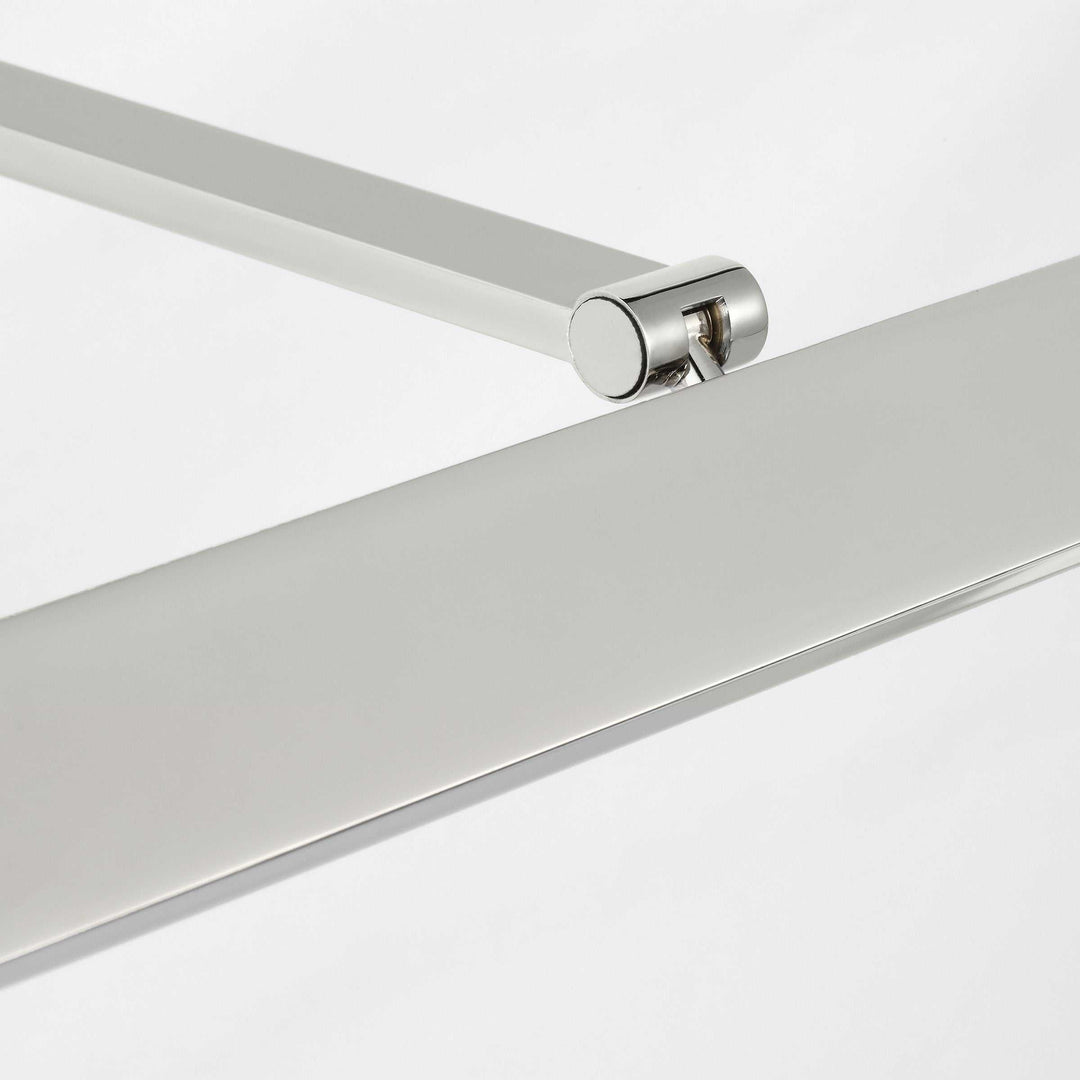 Botto LED Picture Light in Polished Nickel Visual Comfort Modern