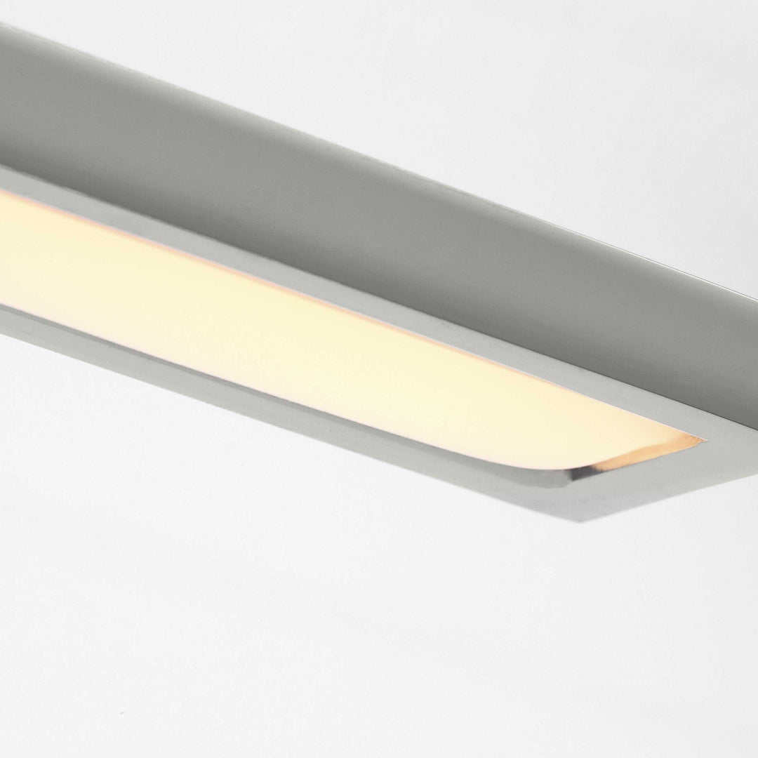 Botto LED Picture Light in Polished Nickel Visual Comfort Modern