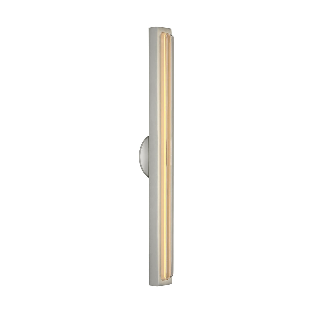 Bloccare LED Vanity in Satin Nickel Visual Comfort Modern