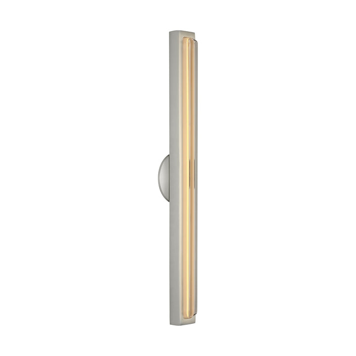 Bloccare LED Vanity in Satin Nickel Visual Comfort Modern
