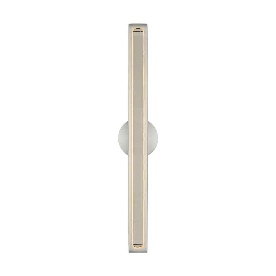 Bloccare LED Vanity in Satin Nickel Visual Comfort Modern