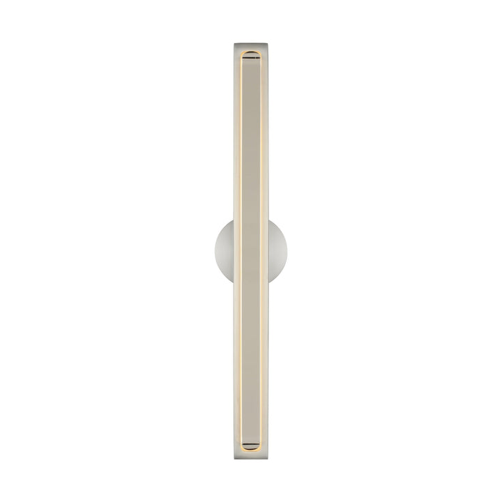 Bloccare LED Vanity in Satin Nickel Visual Comfort Modern
