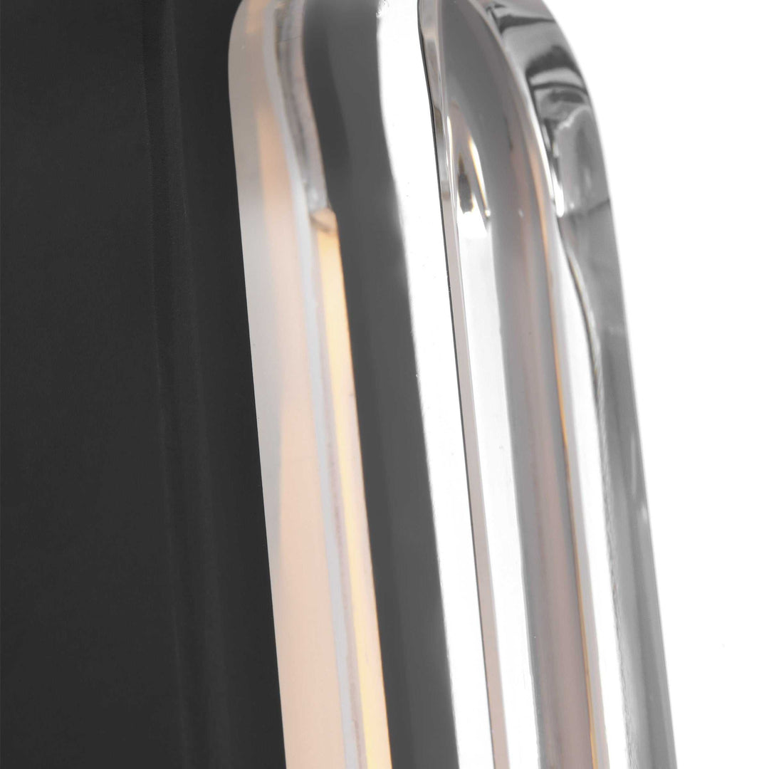 Emera LED Vanity in Nightshade Black Visual Comfort Modern