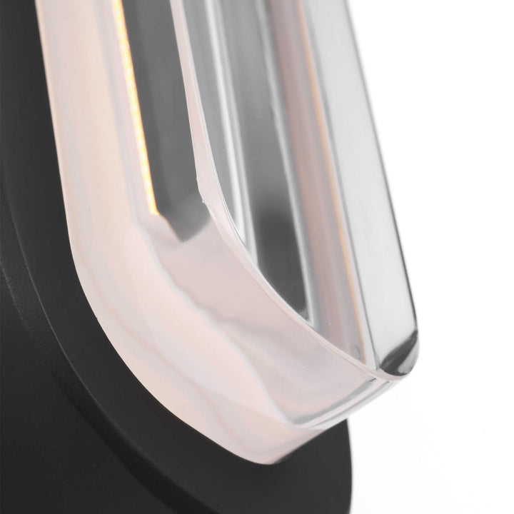 Emera LED Vanity in Nightshade Black Visual Comfort Modern