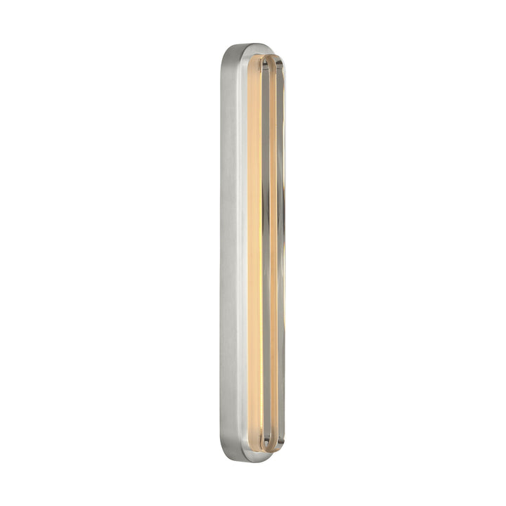 Emera LED Vanity in Satin Nickel Visual Comfort Modern