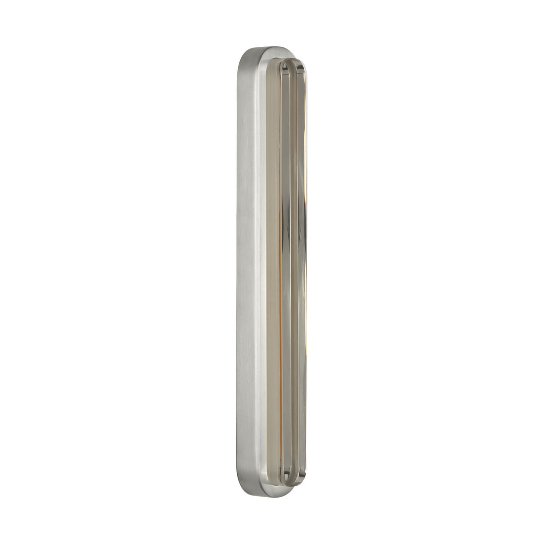 Emera LED Vanity in Satin Nickel Visual Comfort Modern