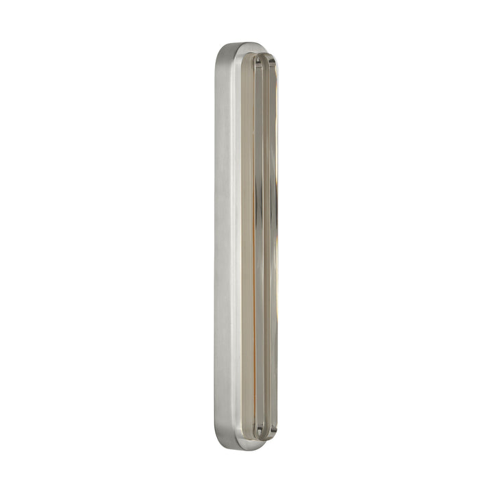 Emera LED Vanity in Satin Nickel Visual Comfort Modern