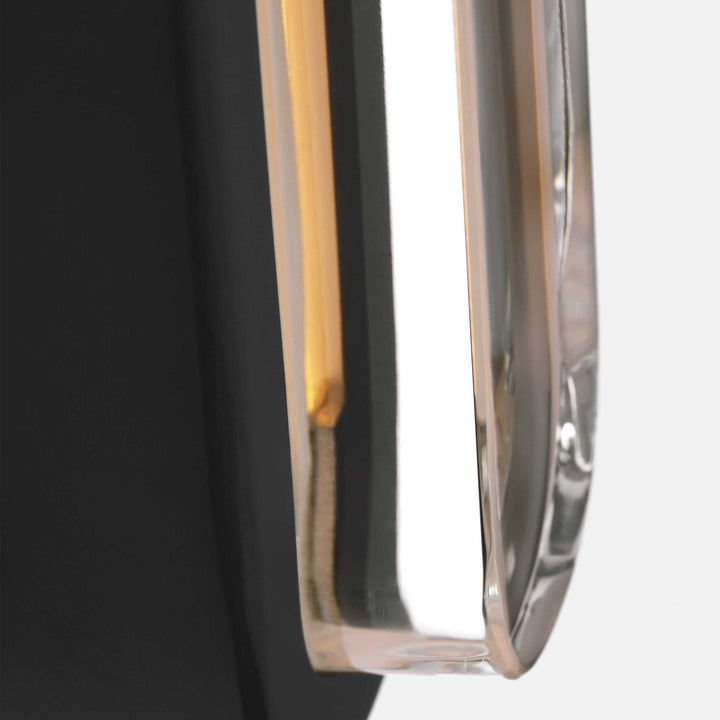 Emera LED Vanity in Nightshade Black Visual Comfort Modern